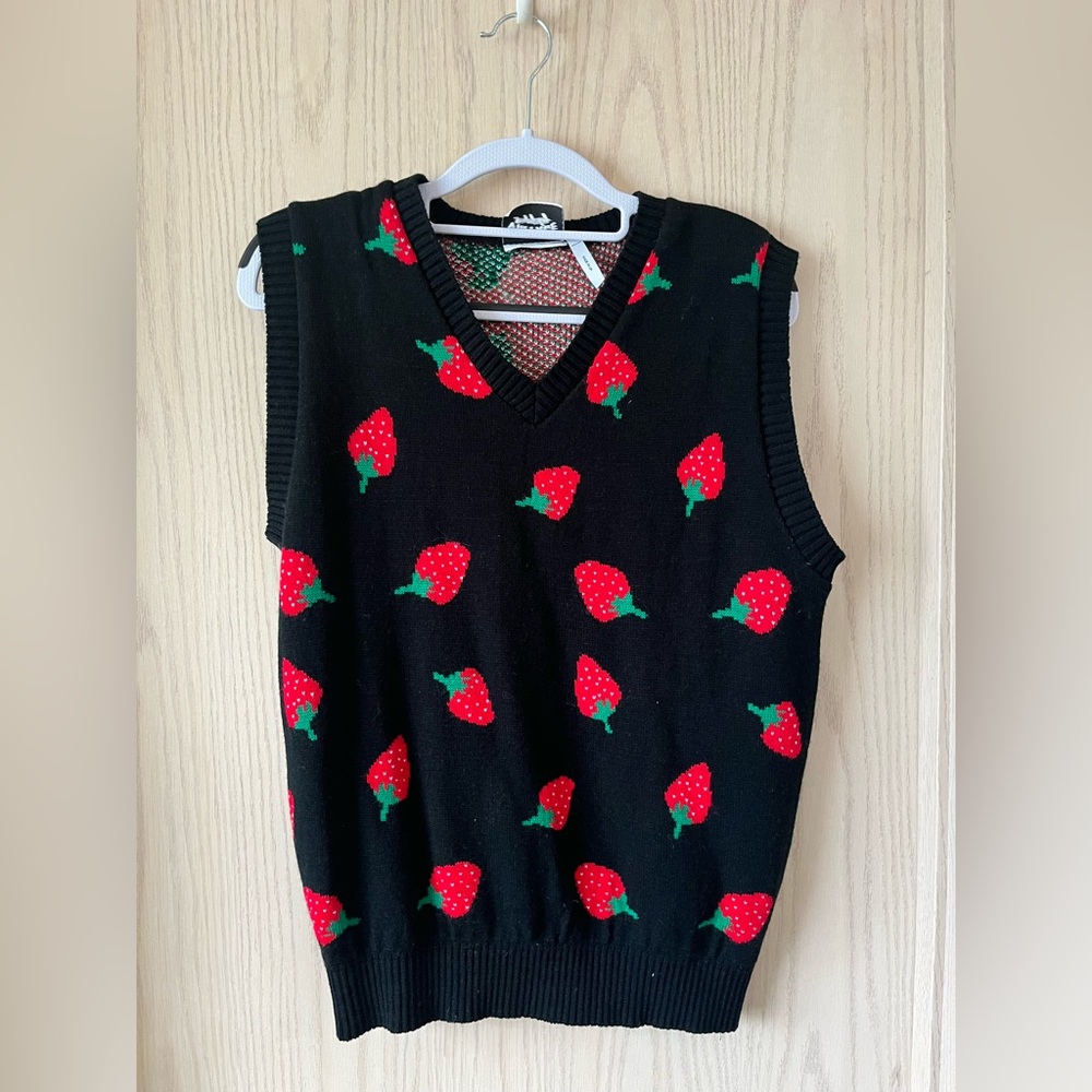 Vintage Supply Strawberry Vest